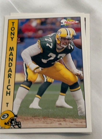 1992 Pacific #103 Tony Mandarich — front