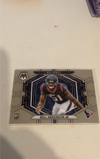 2023 Panini Mosaic NFL Debut #ND-19 Will Anderson Jr. — front