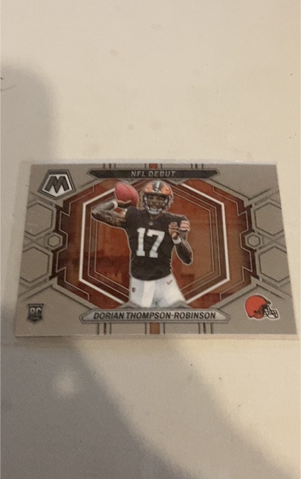 2023 Panini Mosaic NFL Debut #ND-6 Dorian Thompson-Robinson — front