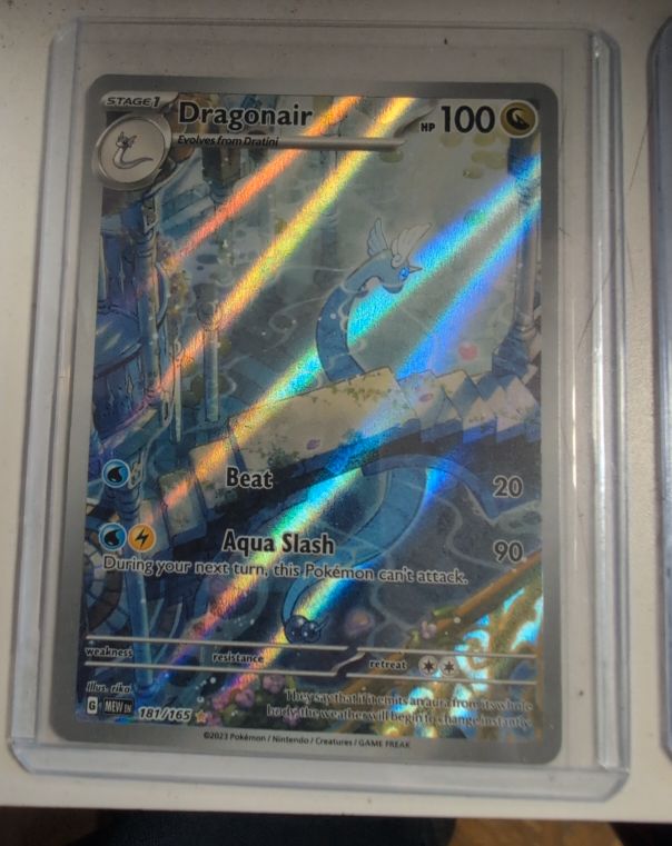 2023 Pokémon Scarlet & Violet 151 #181/165 Dragonair — front