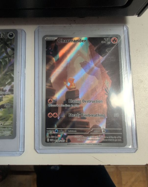 2023 Pokémon Scarlet & Violet 168/165 Charmander Illustration Rare — front