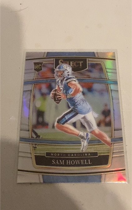 2022 Panini Select Draft Picks #3 Sam Howell — front