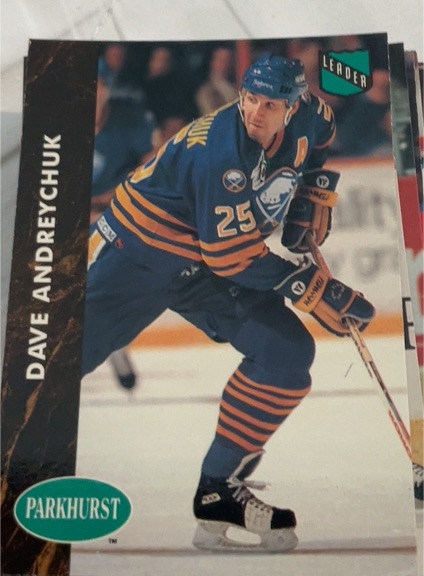 1991-92 Parkhurst #437 Dave Andreychuk — front