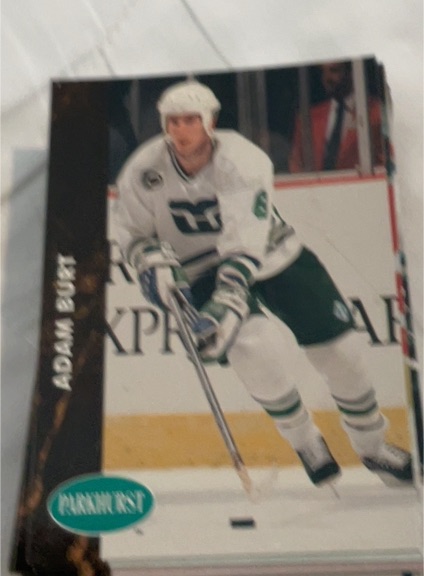 1991 Parkhurst #291 Adam Burt — front