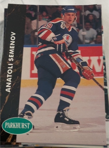 1991-92 Parkhurst #279 Anatoli Semenov — front