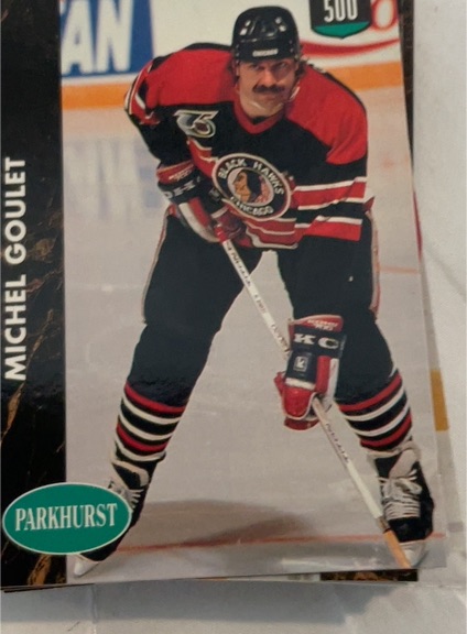 1991-92 Parkhurst #500 Michel Goulet — front