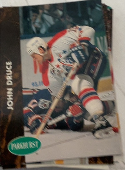 1991-92 Parkhurst #415 John Druce — front