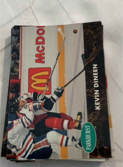 1991-92 Parkhurst Kevin Dineen — front