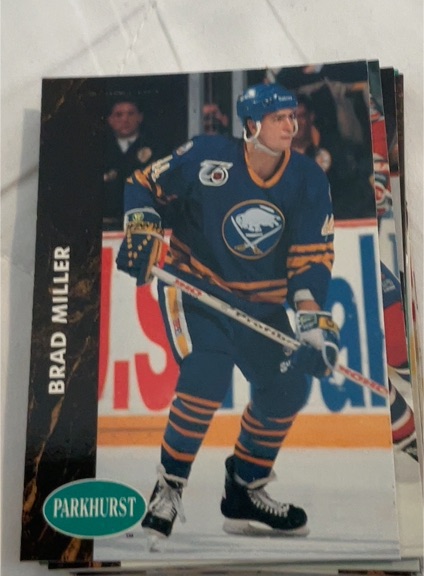 1991-92 Parkhurst #243 Brad Miller — front