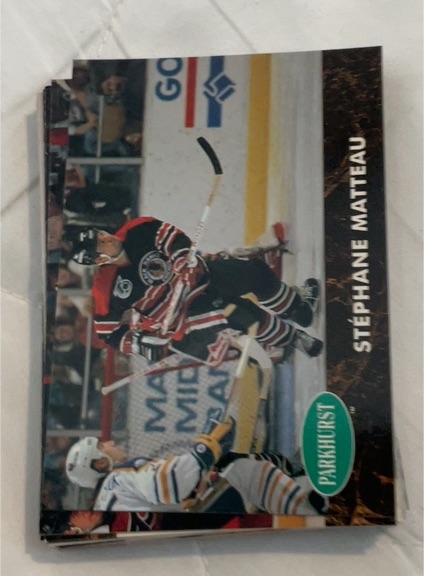 1991-92 Parkhurst #259 Stephane Matteau — front