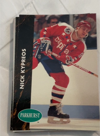 1991-92 Parkhurst #411 Nick Kypreos — front