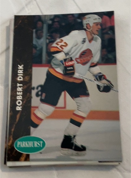 1991-92 Parkhurst # unknown Robert Dirk — front