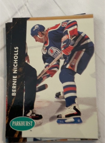 1991-92 Parkhurst #278 Bernie Nicholls — front
