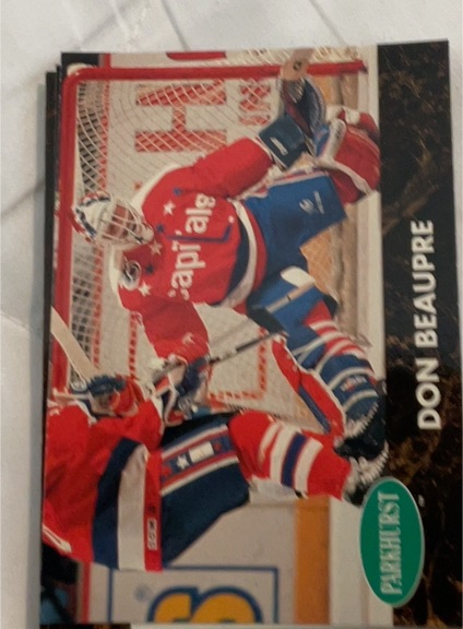 1991-92 Parkhurst #416 Don Beaupre — front