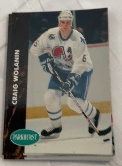 1991-92 Parkhurst #369 Craig Wolanin — front
