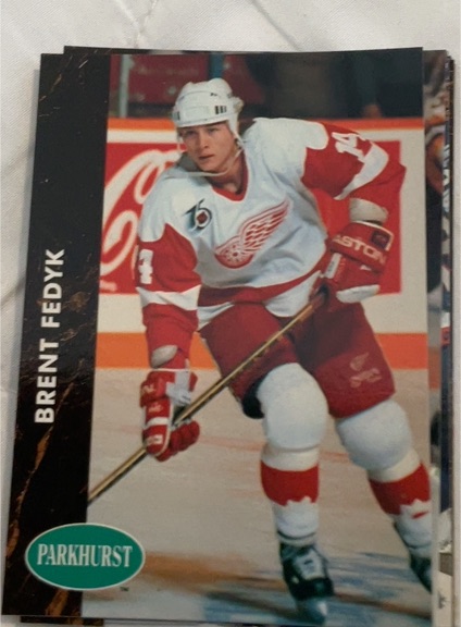 1991-92 Parkhurst #270 Brent Fedyk — front