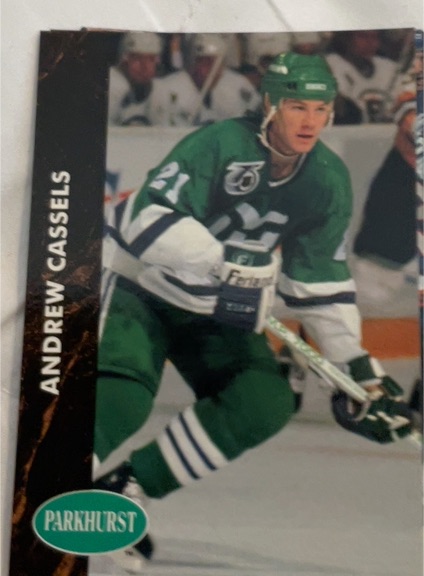 1991-92 Parkhurst #285 Andrew Cassels — front