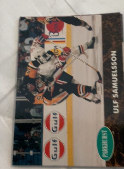 1991-92 Parkhurst #361 Ulf Samuelsson — front