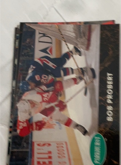 1991-92 Parkhurst #272 Bob Probert — front