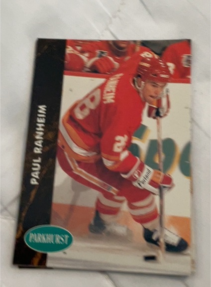 1991-92 Parkhurst #249 Paul Ranheim — front