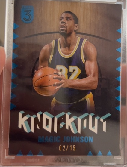 2023-24 Topps 3 Knockout #KO-24 Magic Johnson — front