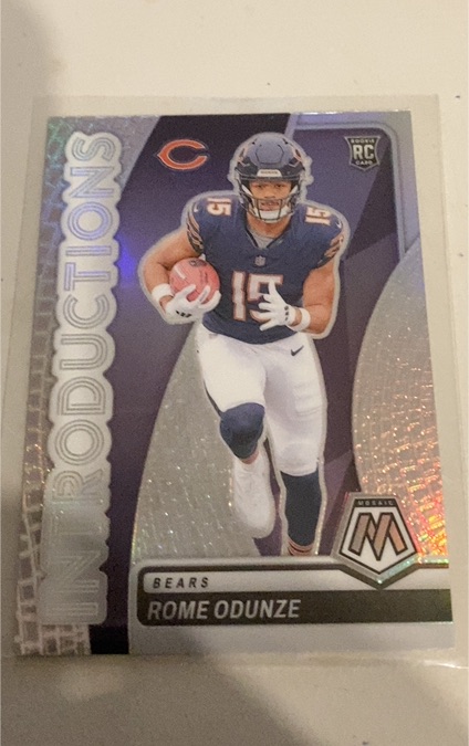 2024 Panini Mosaic Introductions #2 Rome Odunze — front