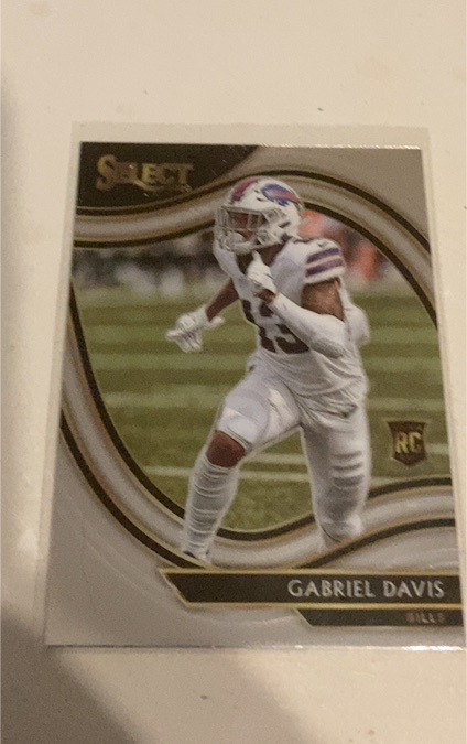 2020 Panini Select #382 Gabriel Davis — front