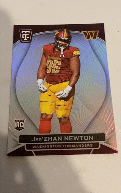 2024 Panini Totally Certified #142 Jer'Zhan Newton — front