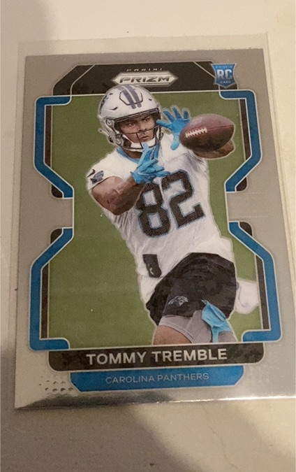 2021 Panini Prizm #415 Tommy Tremble Rookie Carolina Panthers — front