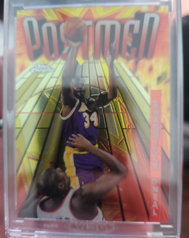 1998-99 Topps Chrome Postmen #SB21 Shaquille O'Neal — front