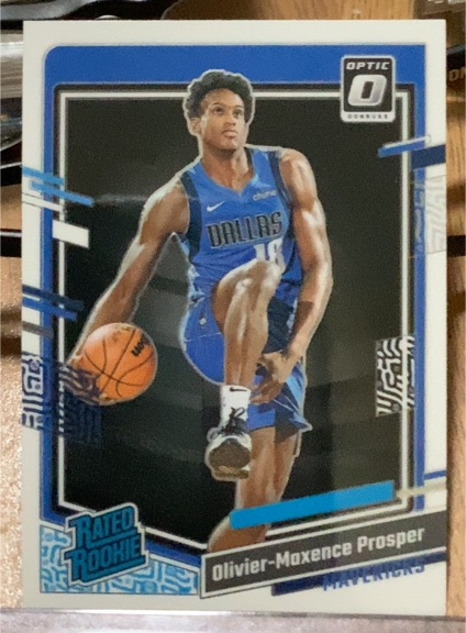 2023-24 Donruss Optic #202 Olivier-Maxence Prosper — front