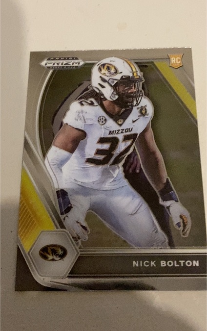 2021 Panini Prizm Draft Picks #148 Nick Bolton — front