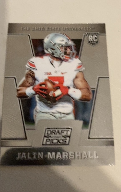 2016 Panini Prizm Collegiate Draft Picks #198 Jalin Marshall — front