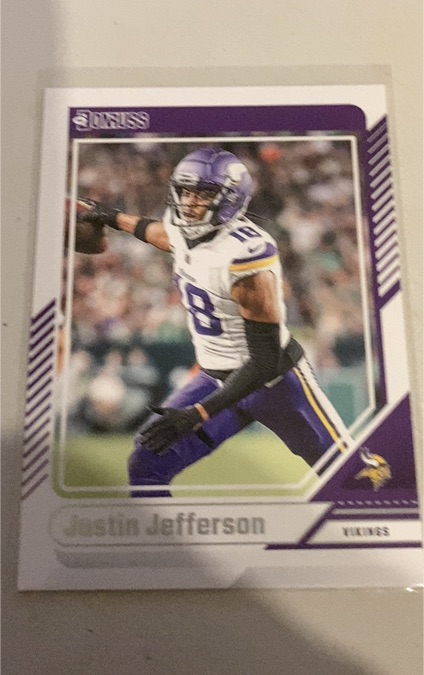 2024 Panini Donruss #215 Justin Jefferson — front