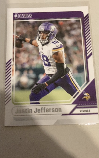2024 Panini Donruss #215 Justin Jefferson — front