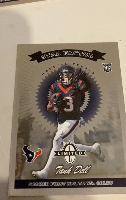 2023 Panini Limited Star Factor #Tank Dell — front