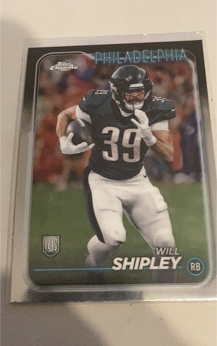2024 Topps Chrome #252 Will Shipley — front