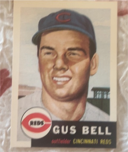1953 Topps #118 Gus Bell — front