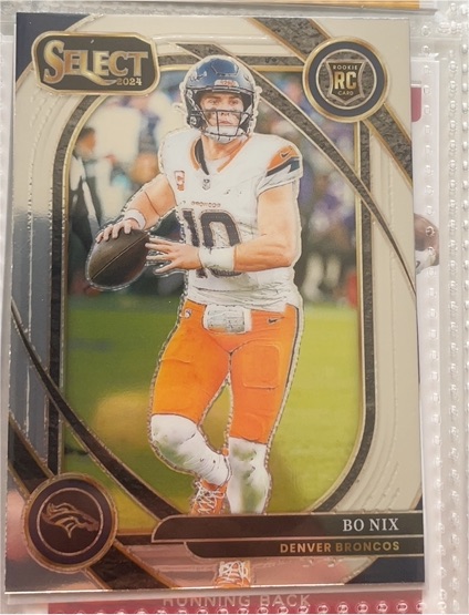 2024 Panini Select #221 Bo Nix — front