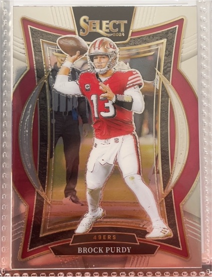 2024 Panini Select #37 Brock Purdy — front
