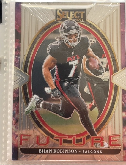 2024 Panini Select #12 Bijan Robinson — front