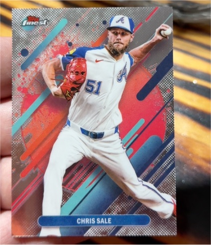 2025 Topps Finest #267 Chris Sale — front