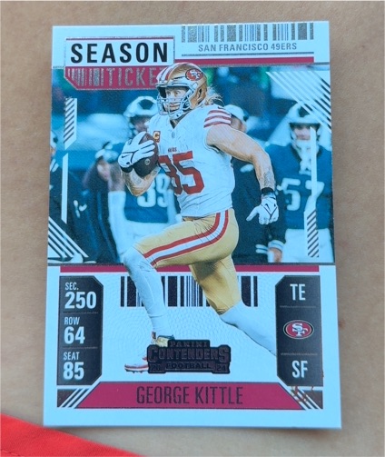 2024 Panini Contenders #85 George Kittle — front