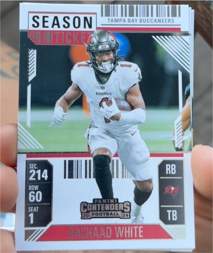 2024 Panini Contenders Season Ticket #94 Rachaad White — front
