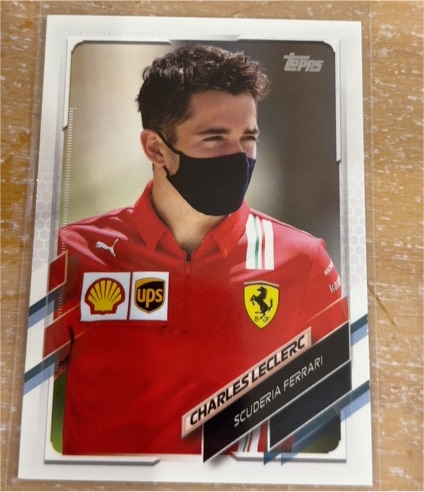 2021 Topps Formula 1 #33 Charles Leclerc — front