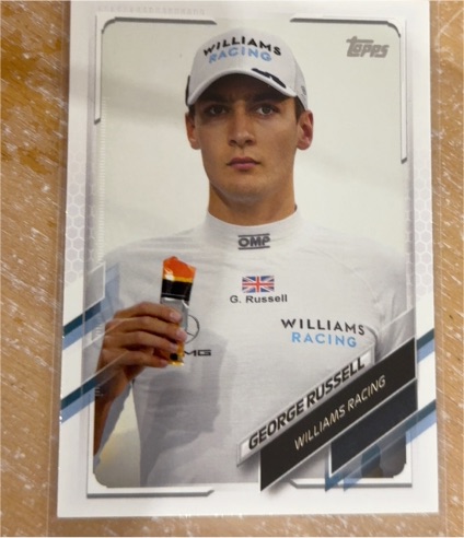 2021 Topps Formula 1 #35 George Russell — front