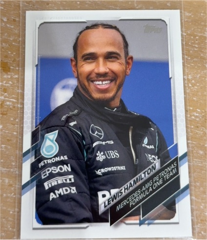 2021 Topps Formula 1 #50 Lewis Hamilton — front