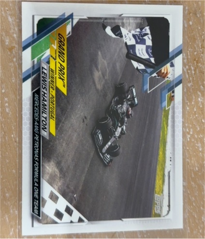 2021 Topps Formula 1 #149 Lewis Hamilton Mercedes-AMG Petronas F1 — front