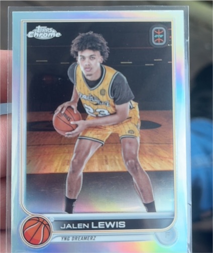 2022-23 Topps Chrome Overtime Elite #12 Jalen Lewis — front