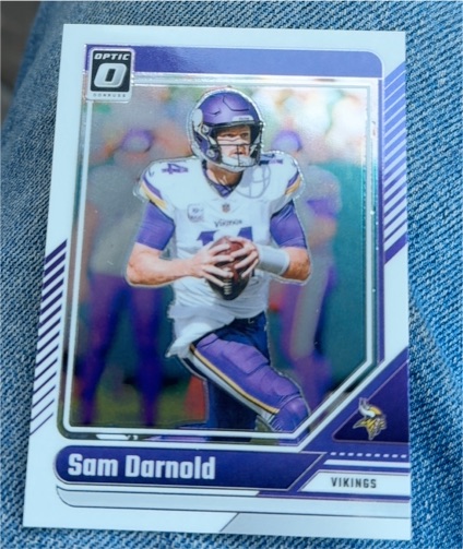 2024 Panini Donruss Optic #127 Sam Darnold — front